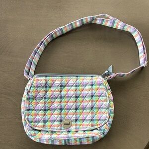 Vera Bradley Plaid Shoulder Bag
